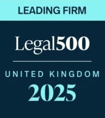 Legal 500 2025 award logo
