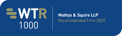 WTR 1000 2025 award logo